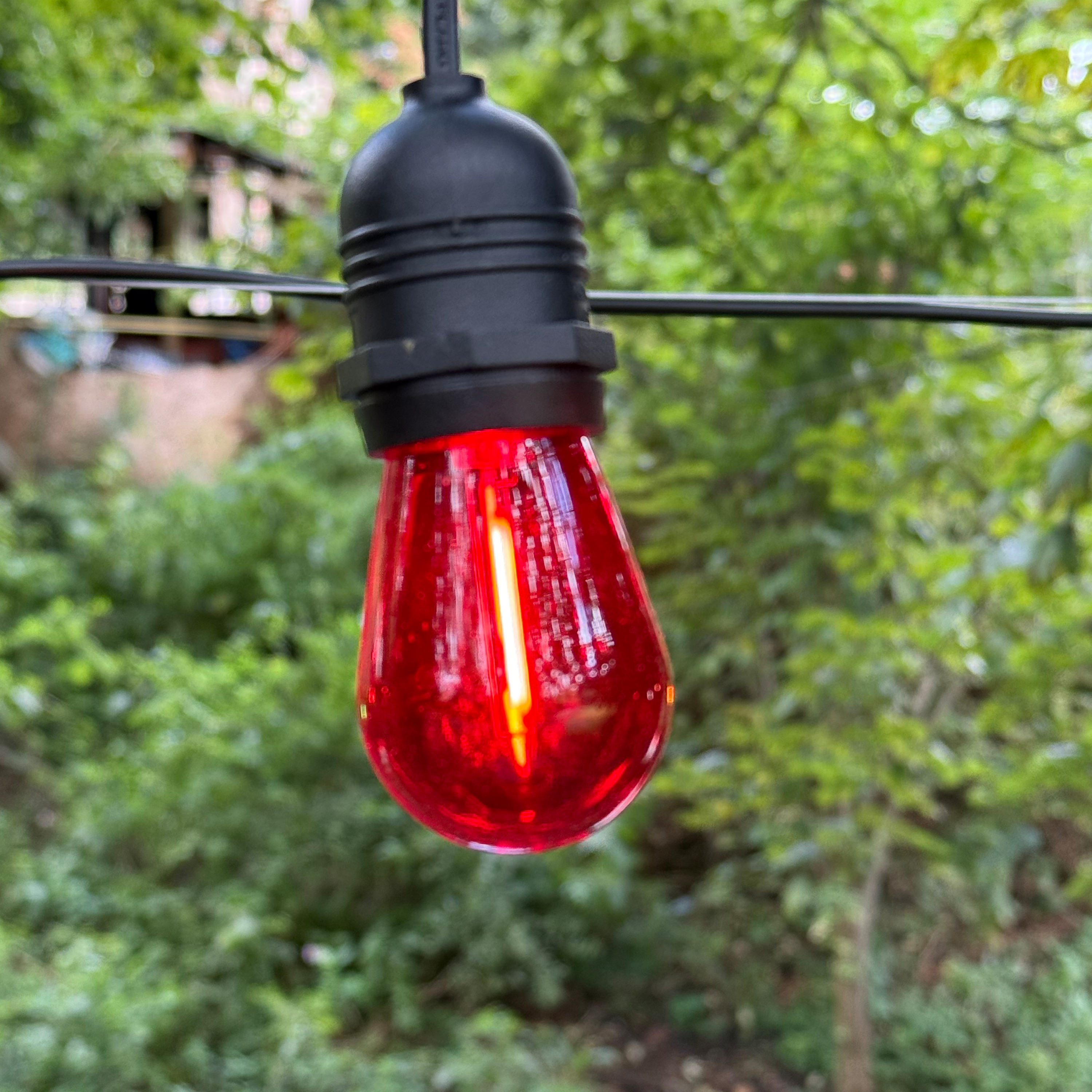 Marino Connectable Festoon Cable  with Coloured LED bulbs - The Outside Lighting Specialists