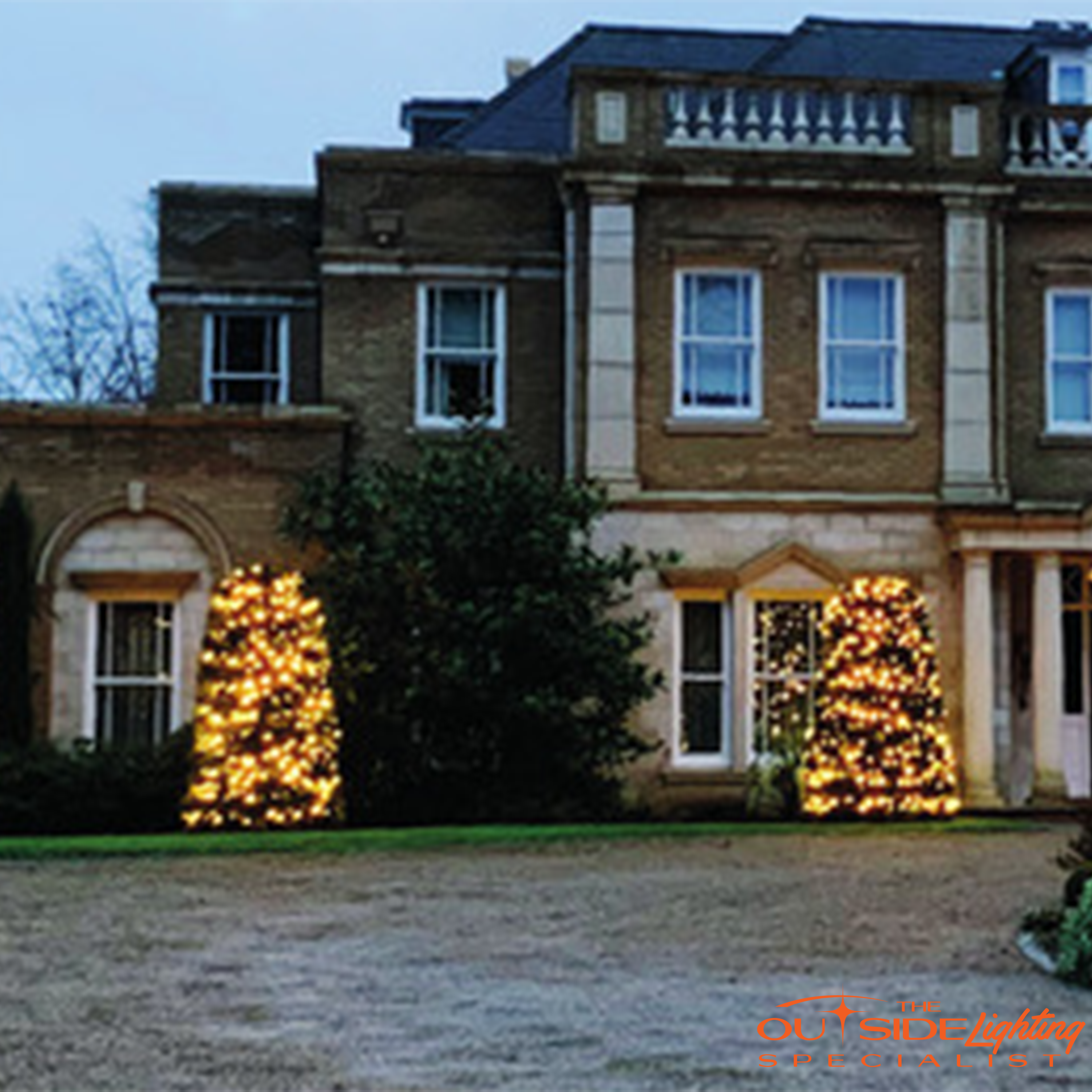 Connectable 10m Dual colour LED Christmas string lights - The Outside Lighting Specialists