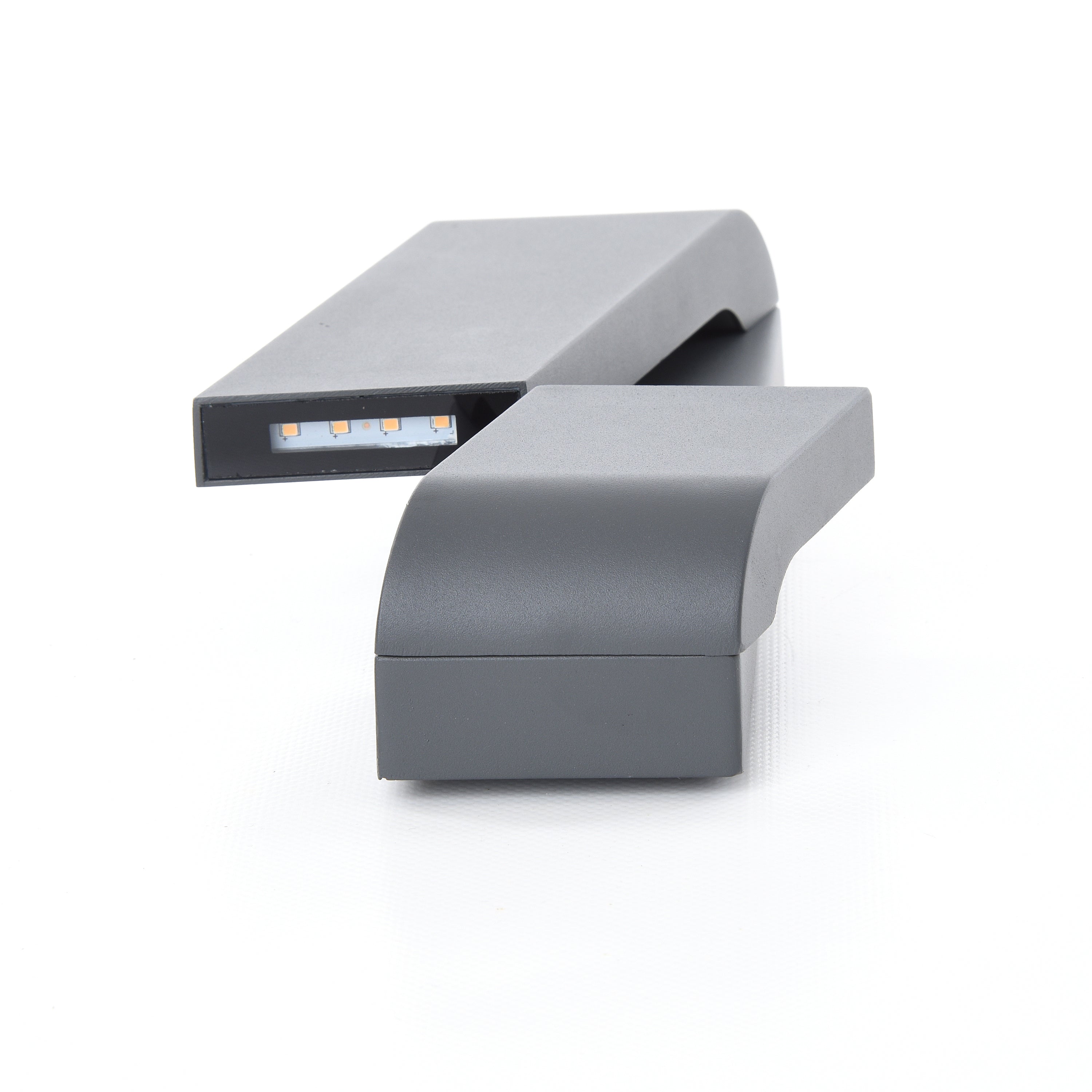 Contemporary Twisted LED Wall Light - The Outside Lighting Specialists