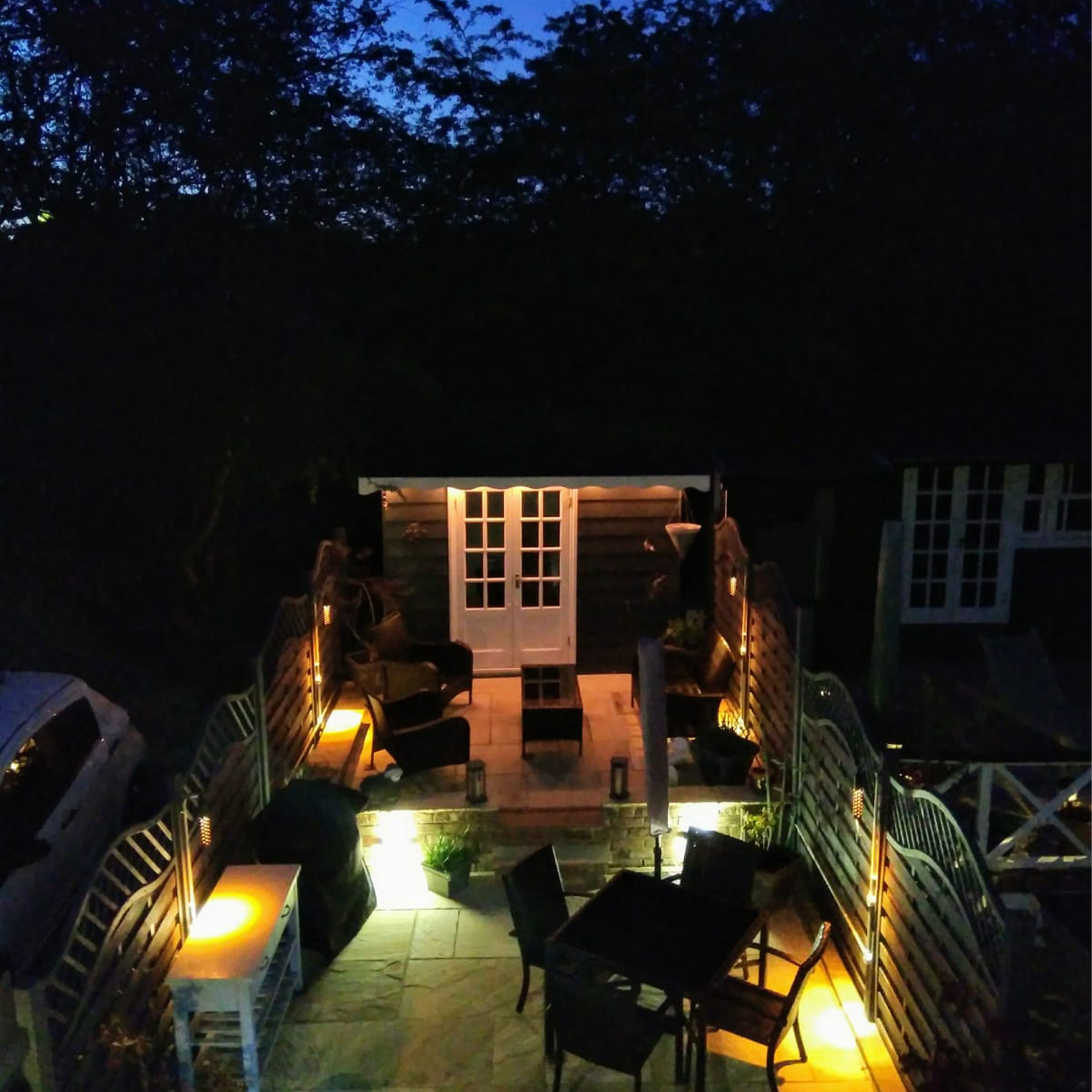 Complete Hanging LED Light set - Exclusive to The Outside Lighting Specialist - The Outside Lighting Specialist Ltd