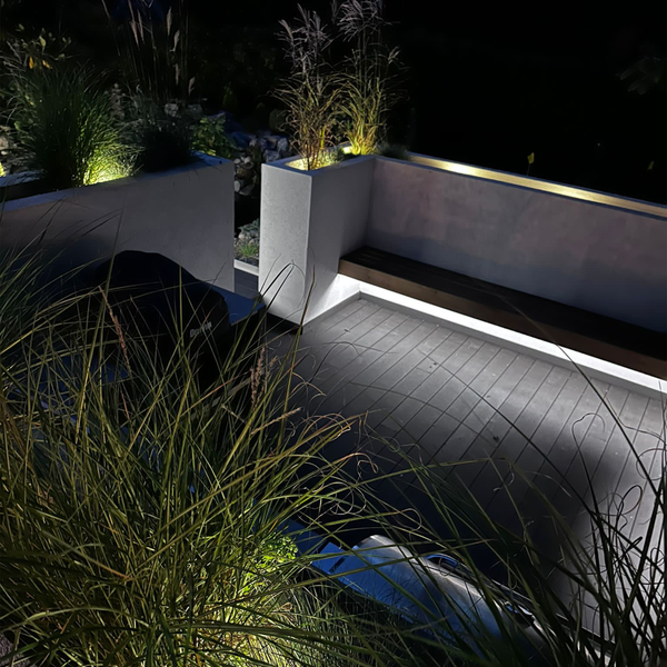 Trimless 0.5w LED flush mount light - The Outside Lighting Specialists