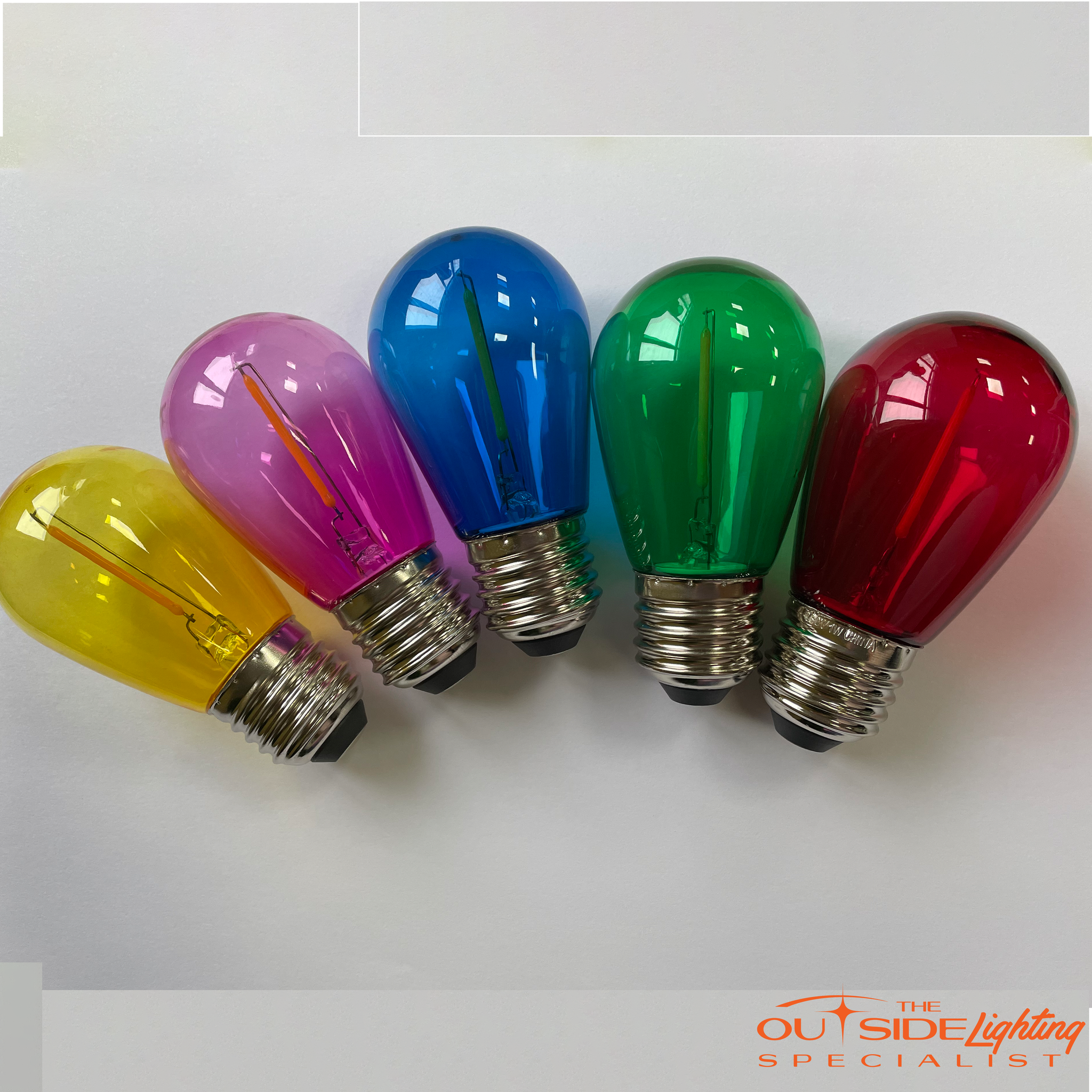 Azur Connectable Outdoor  Cable with 15 colour LED bulbs per 10m