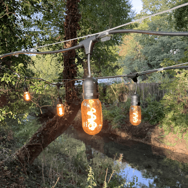 Azur Festoon cable with T45 Retro bulbs