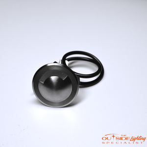 1 and 2 watt one side light emitting recessed LED light with stainless steel finish - The Outside Lighting Specialist Ltd