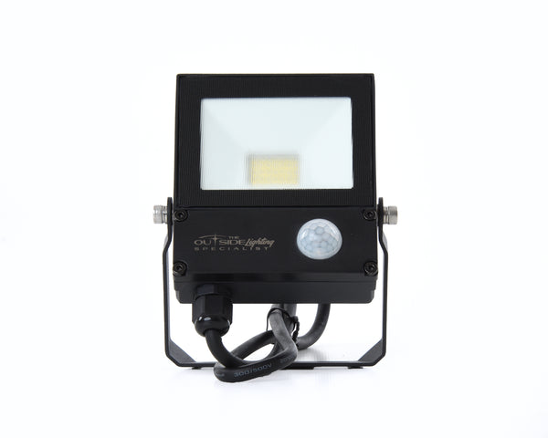 30w Floodlight with PIR and remote controll - The Outside Lighting Specialists