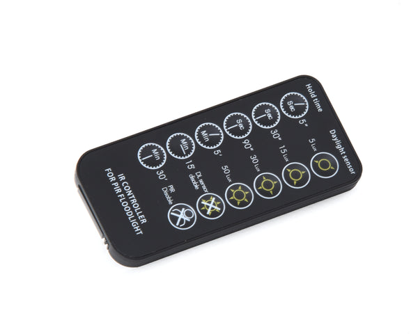 10w Floodlight with PIR and remote controll- - The Outside Lighting Specialists