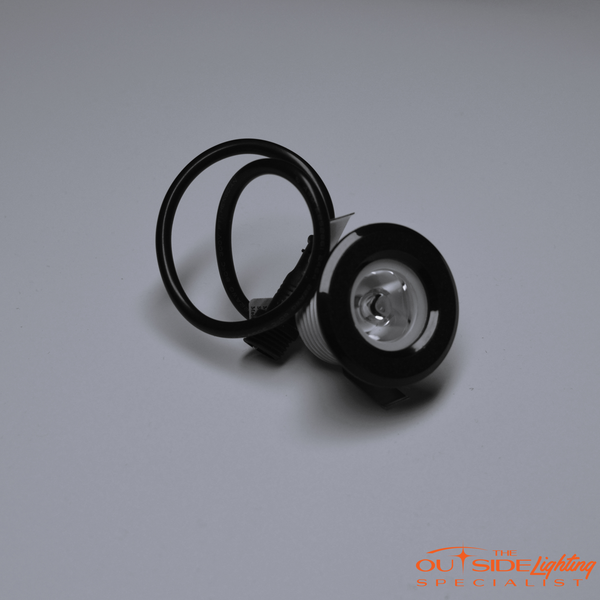 1 and 2 Watt LED recessed light with choice of Bezel - The Outside Lighting Specialist Ltd