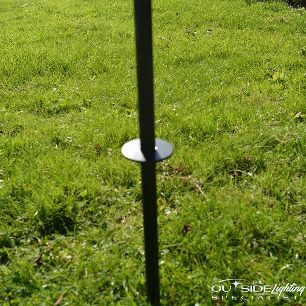 Festoon Lighting Pole- 2.85m Solid Steel -Made in UK | The Outside ...