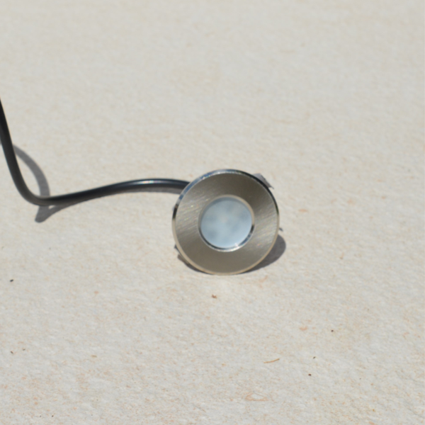 2 Watt LED recessed light with choice of Bezel - The Outside Lighting Specialists