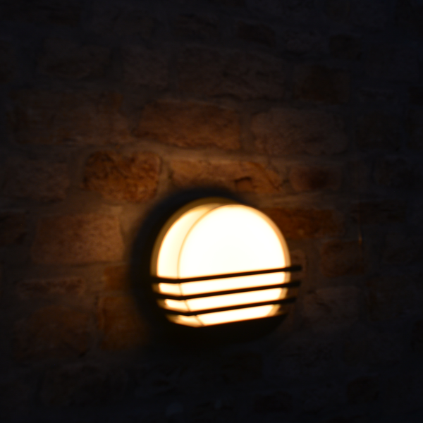 Circular LED Wall Light - The Outside Lighting Specialists
