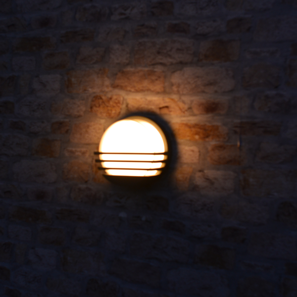 Circular LED Wall Light - The Outside Lighting Specialists