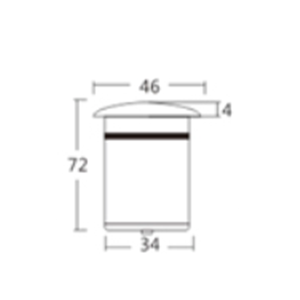 Recessed side emitting 3w led path light - The Outside Lighting Specialists