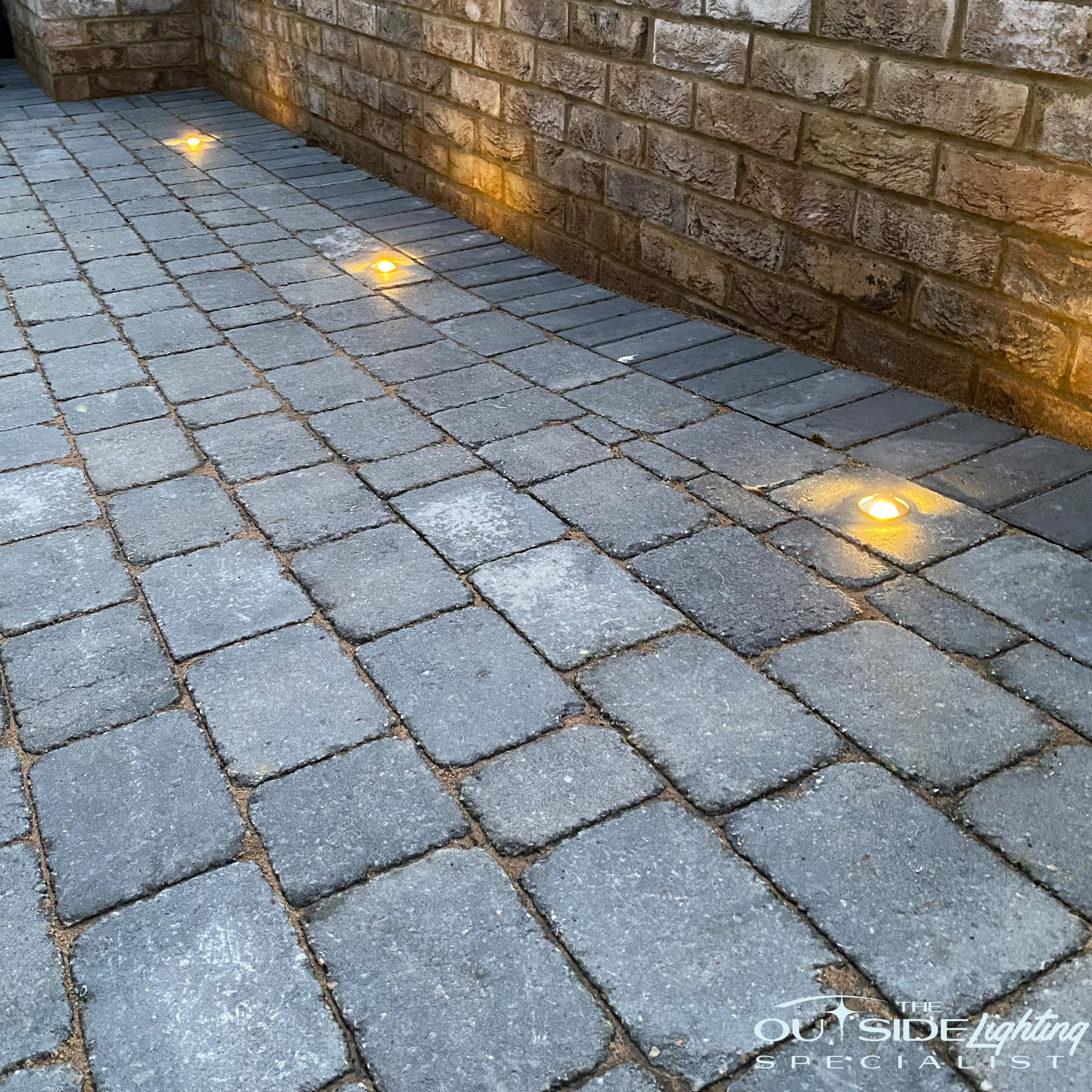 Recessed 3 way 3w in ground LED light - The Outside Lighting Specialist Ltd