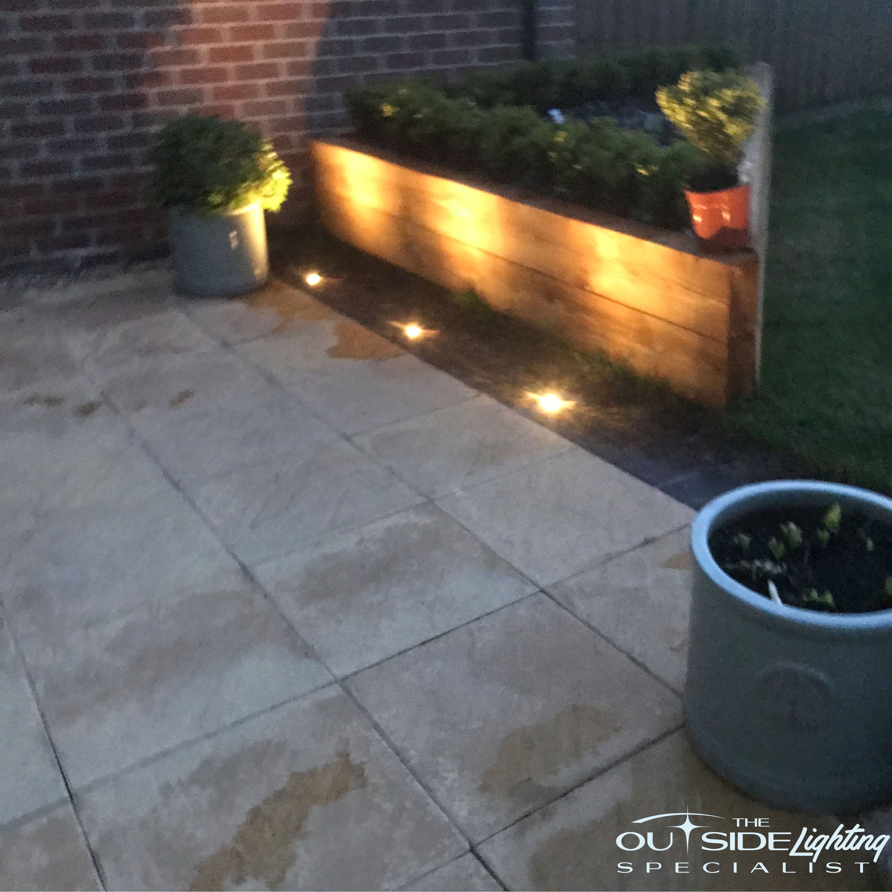 1w Recessed warm white ground light - The Outside Lighting Specialists