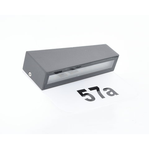Exclusive LED House Number Wall Light - The Outside Lighting Specialists