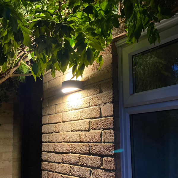 Semi Circular Wall Light - The Outside Lighting Specialists