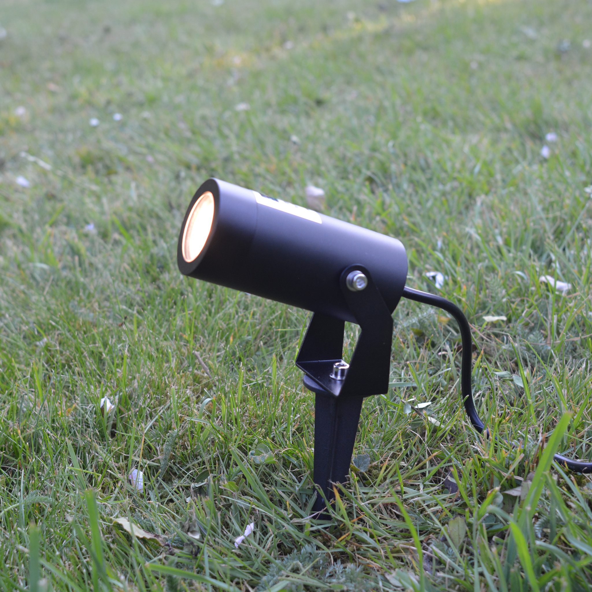 3w Black LED Garden Stake Light - The Outside Lighting Specialists