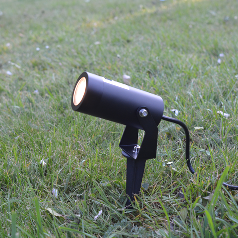 5w Black LED Garden Stake Light - The Outside Lighting Specialists
