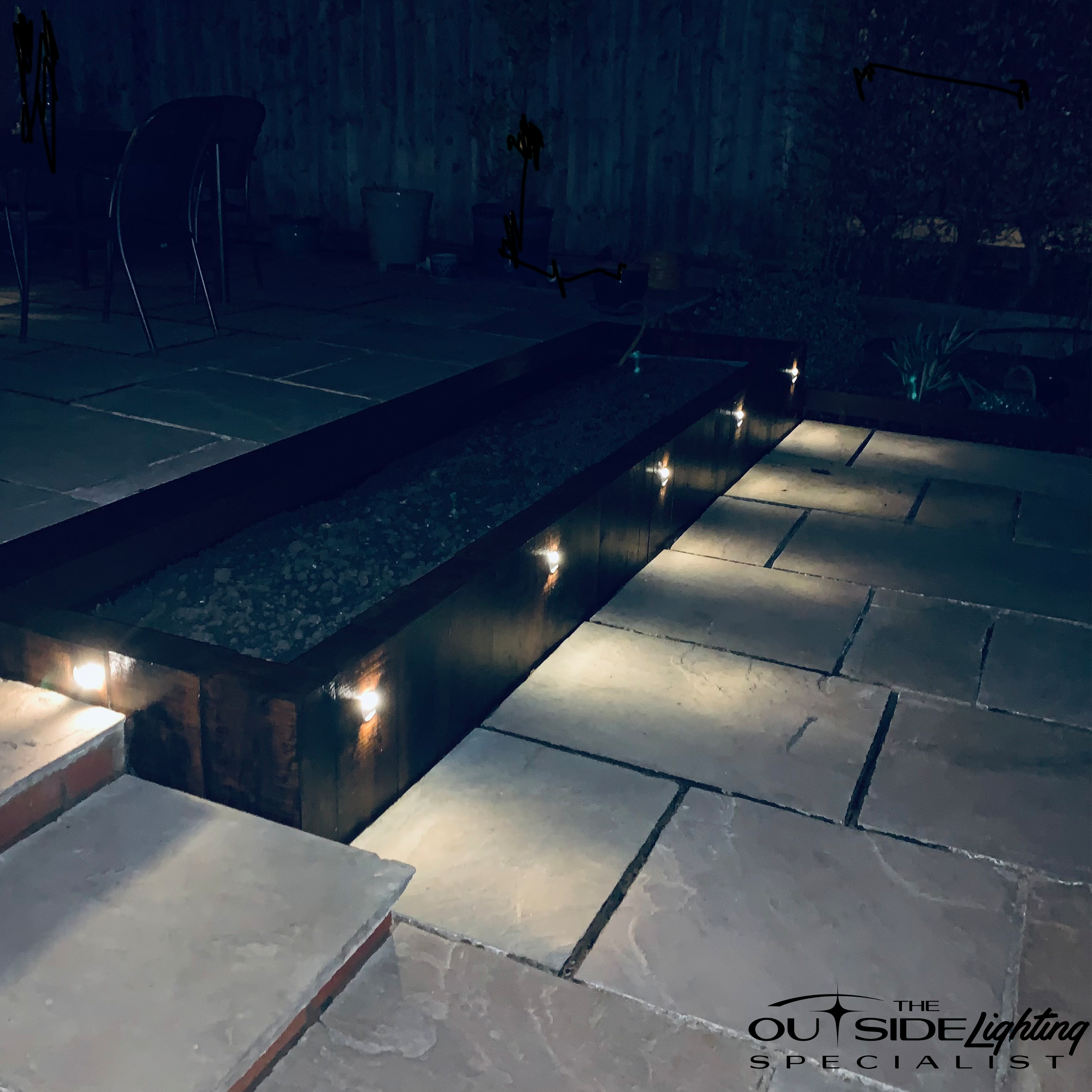 Starter set of 6 Led lights - The Outside Lighting Specialists